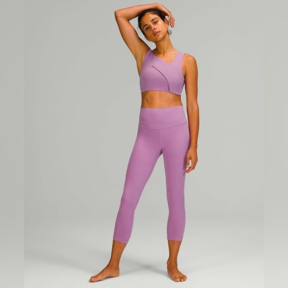 Lululemon Wunder Under High-Rise Tight 23" Wisteria Purple Sz 8